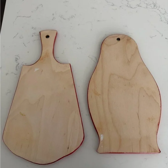 Russian Matryoshka and Floral Cutting Boards handmade from Russian vintage - Picture 2 of 2